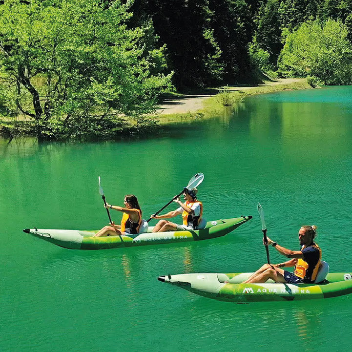 ¿Qué es mejor un kayak doble o individual?