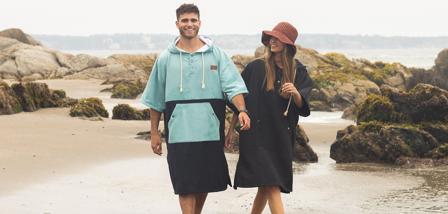 Ponchos de surf