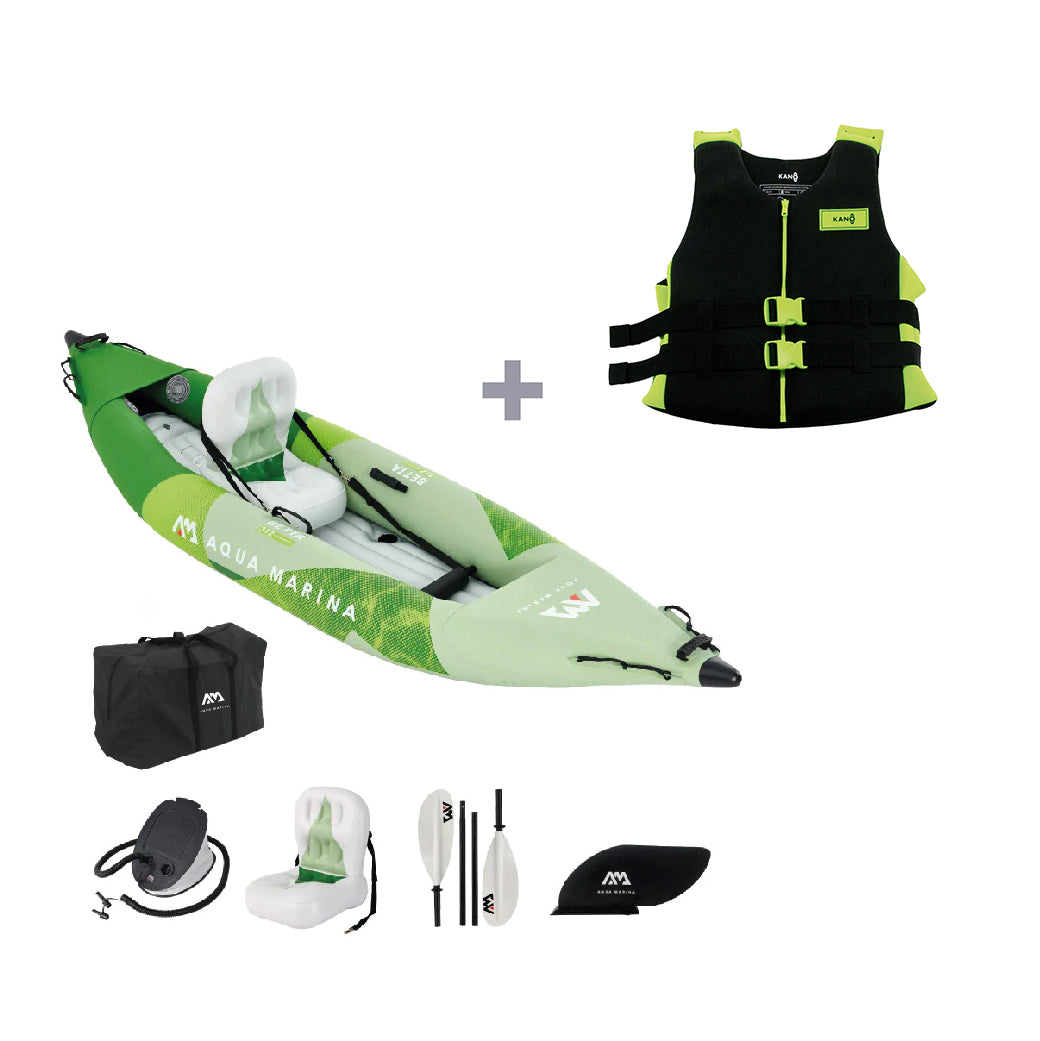 El chaleco salvavidas de pesca ideal para la pesca desde kayak