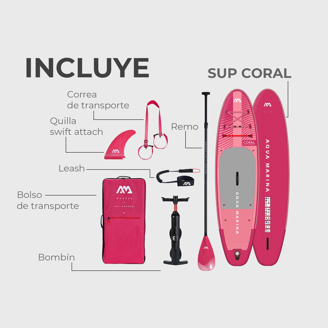 Stand Up Paddle SUP Coral 10'2″