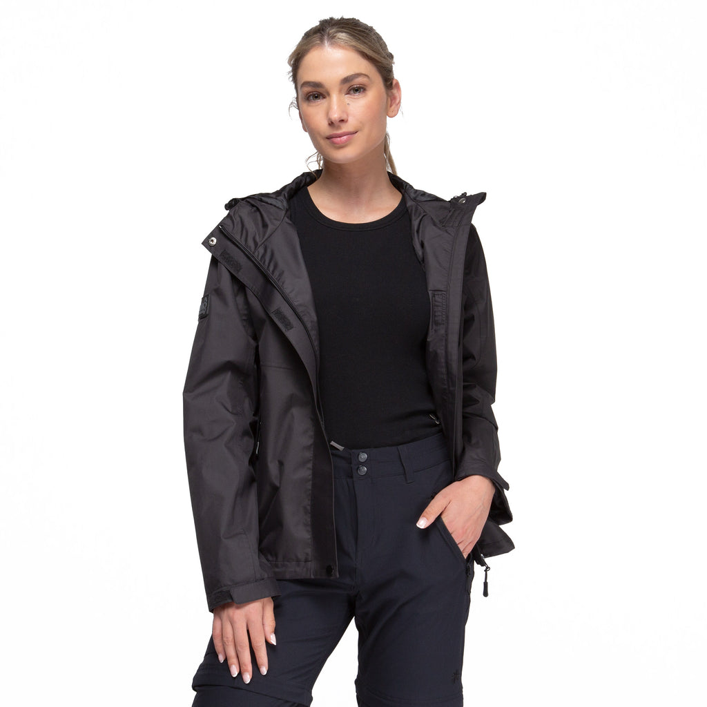 Cortavientos Impermeable Lenga Negro