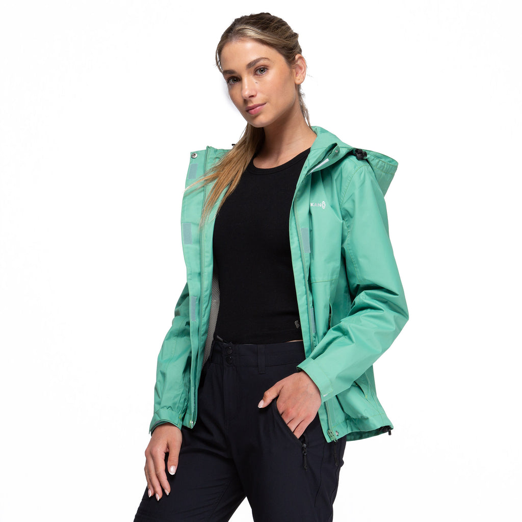 Cortavientos Impermeable Lenga Verde
