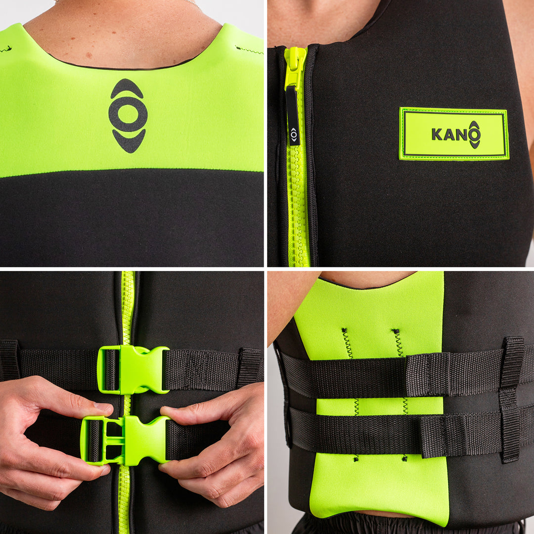 Chaleco Salvavidas Neopreno Negro