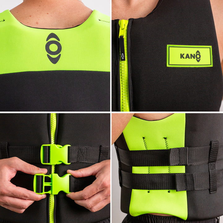 Chaleco Salvavidas Neopreno Negro