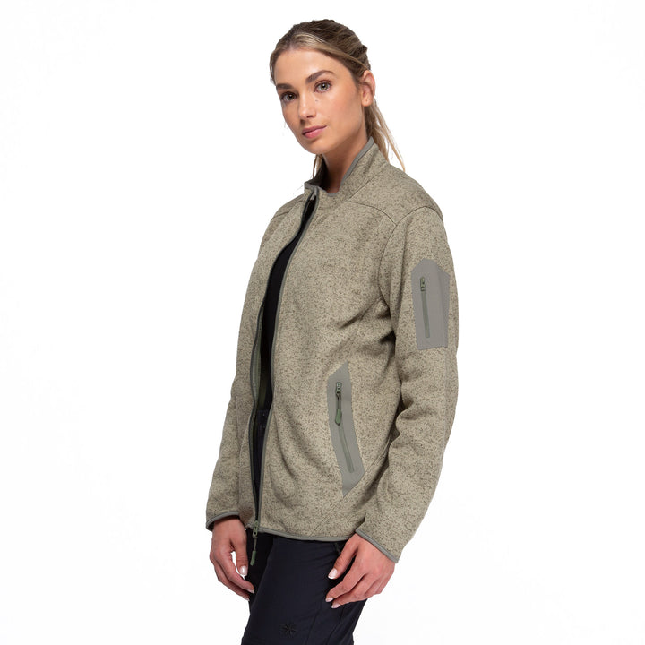 Combo Impermeable Lenga + Polar Tejido Notro Mujer