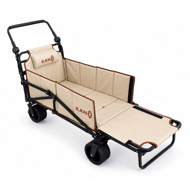 Carrito de Playa Convertible en Reposera SHERPA REST 2 en 1