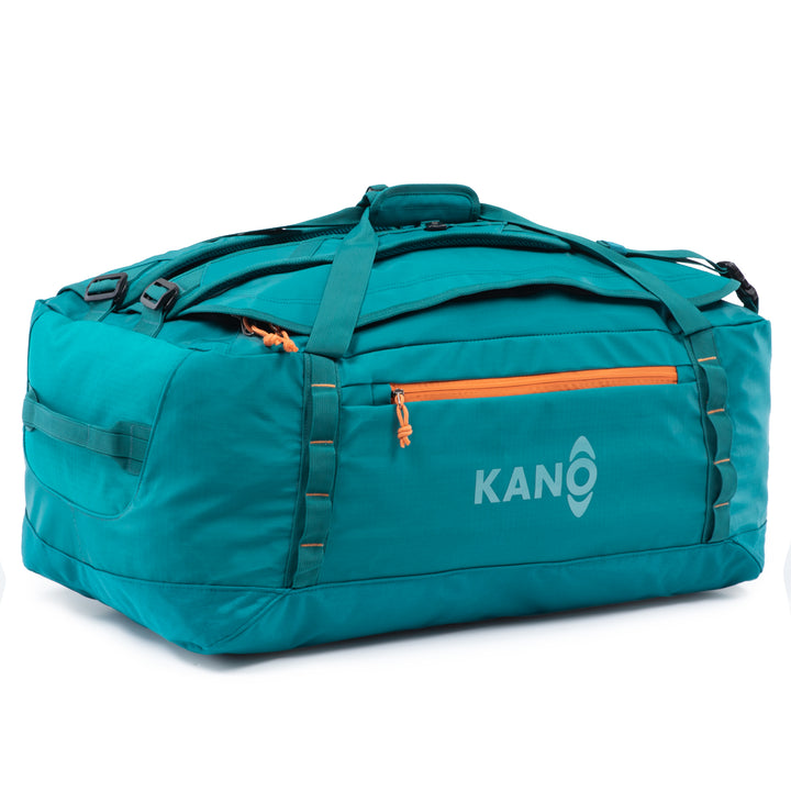 Bolso Convertible en Mochila 80L Roy Verde/Naranja