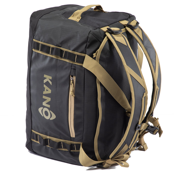 Bolso Convertible en Mochila 40L Darwin Negro/Beige