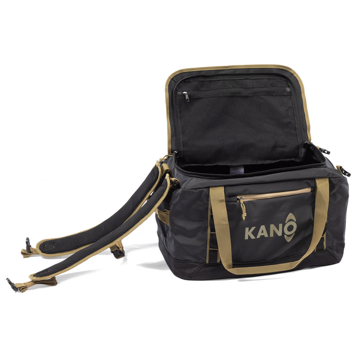 Bolso Convertible en Mochila 40L Darwin Negro/Beige