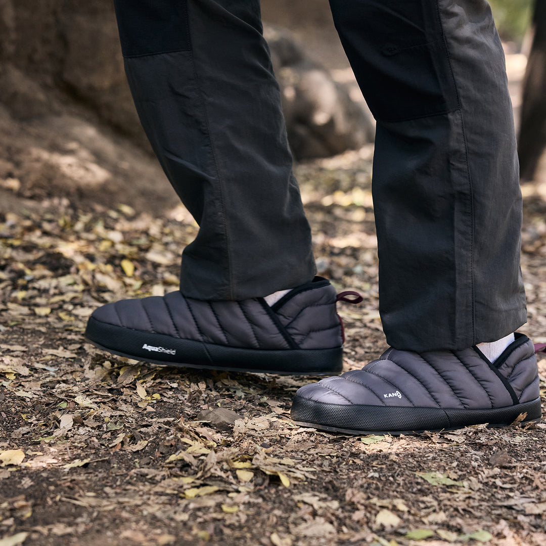 Pantuflas Outdoor Caña Alta Huemul Gris