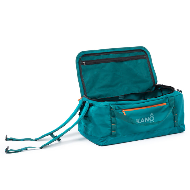 Bolso Convertible en Mochila 80L Roy Verde/Naranja
