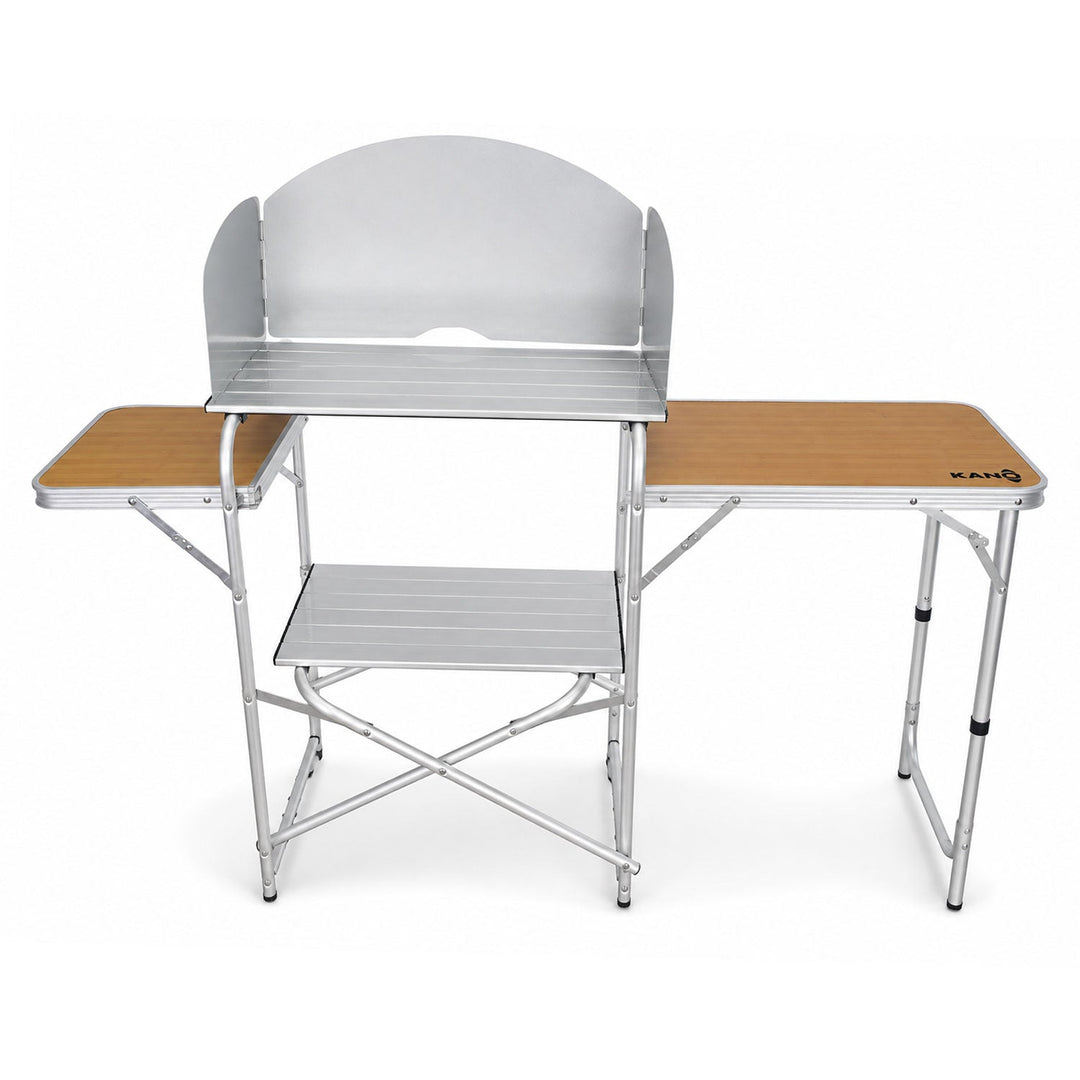 Mesa y Estación de Cocina para Camping BURNEY