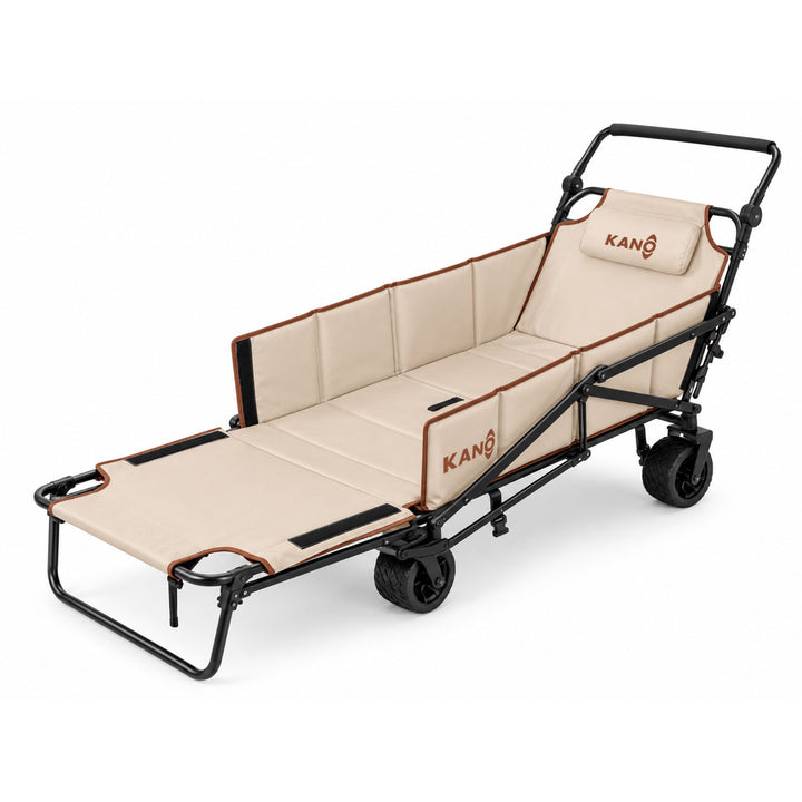 Carrito de Playa Convertible en Reposera SHERPA REST 2 en 1