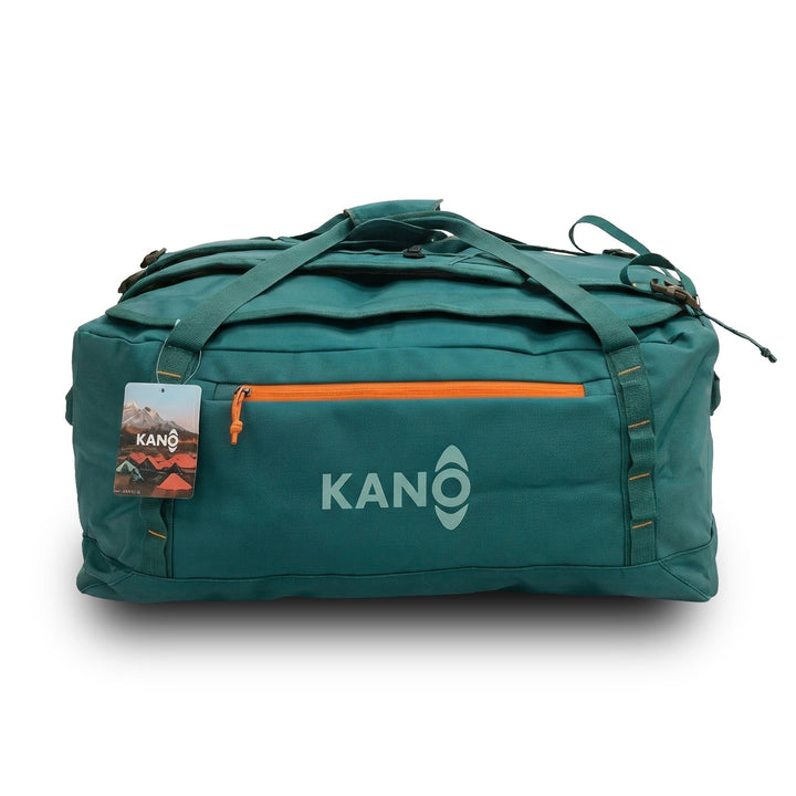 Bolso Convertible en Mochila 80L Roy Verde/Naranja