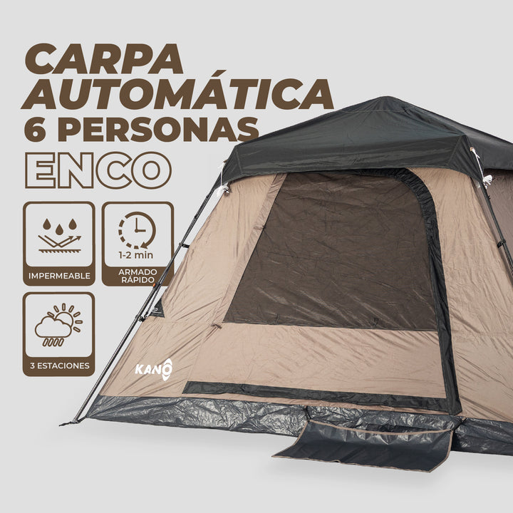 Carpa Automática Enco 6 Personas