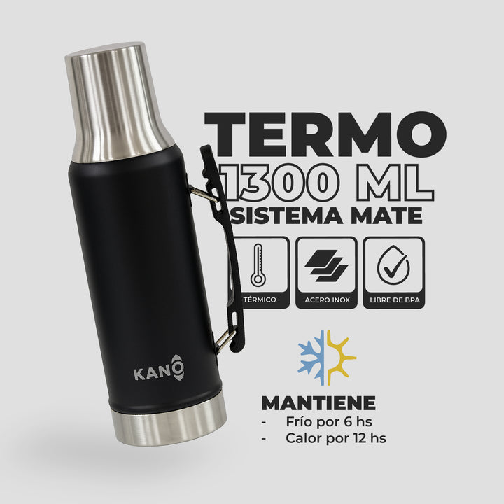 Termo Sistema Mate 1300 ml