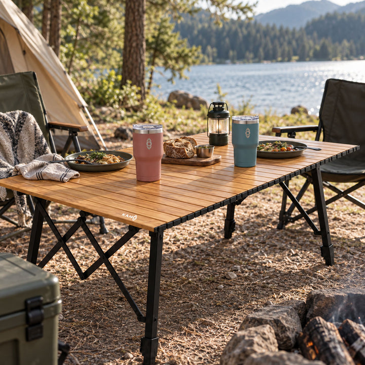 Mesa Plegable Roble Large