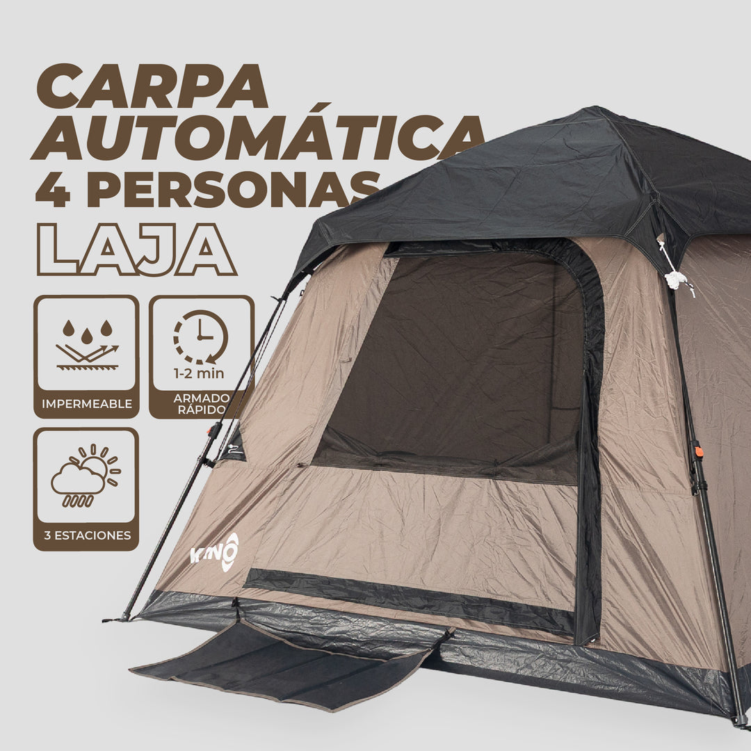 Carpa Automática Laja 4 Personas