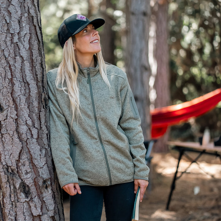 Combo Impermeable Lenga + Polar Tejido Notro Mujer