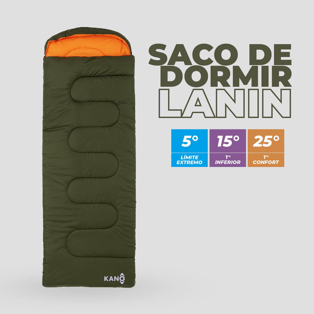 Saco de Dormir 5° / 15° / 25° Lanin