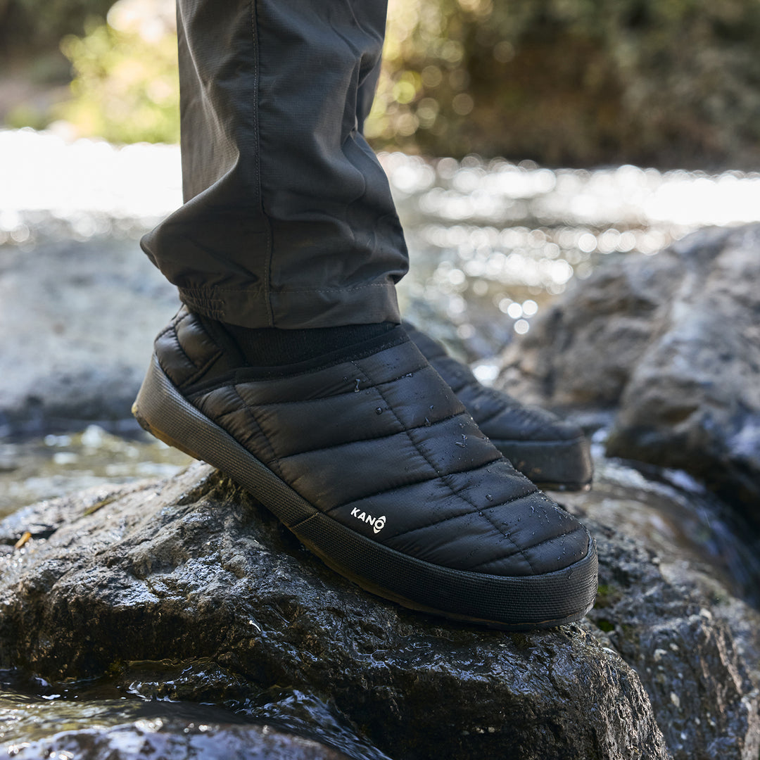 Pantuflas Outdoor Melimoyu Negro