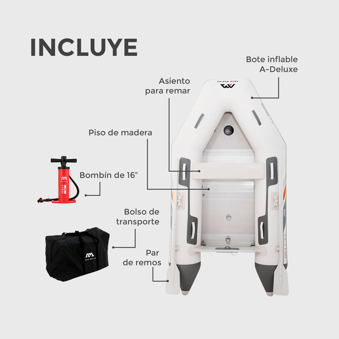 Bote Inmenso Bote Inflable A-Deluxe 3 Mts – Kano Outdoors
