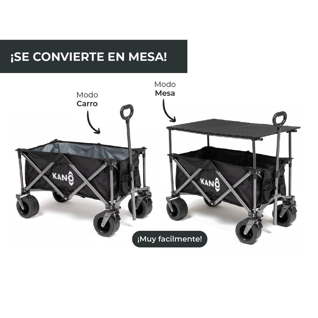 Carro de Transporte Convertible en Mesa Sherpa Table