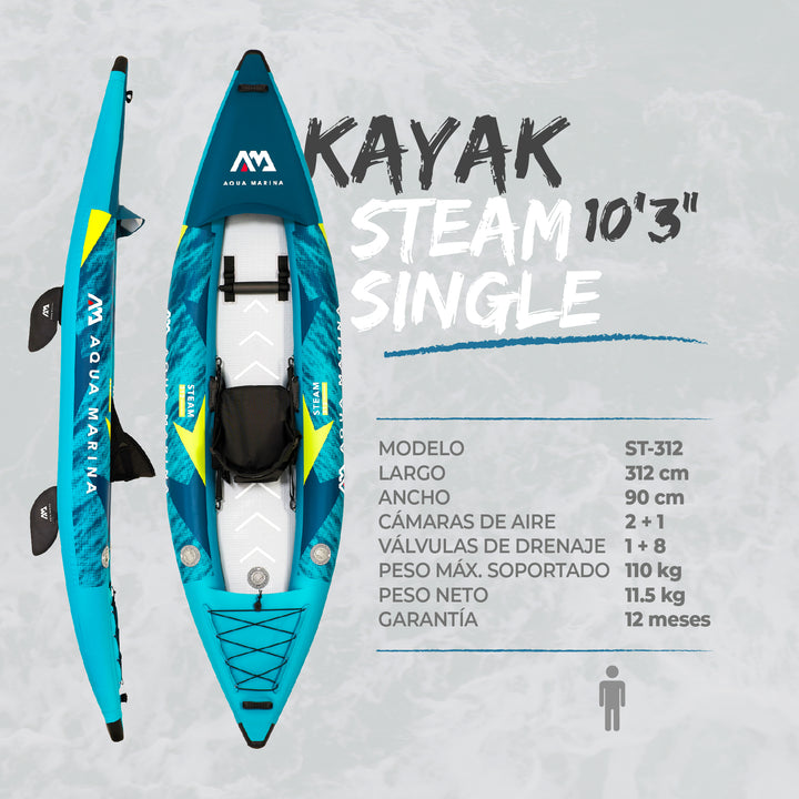 Kayak Steam Single