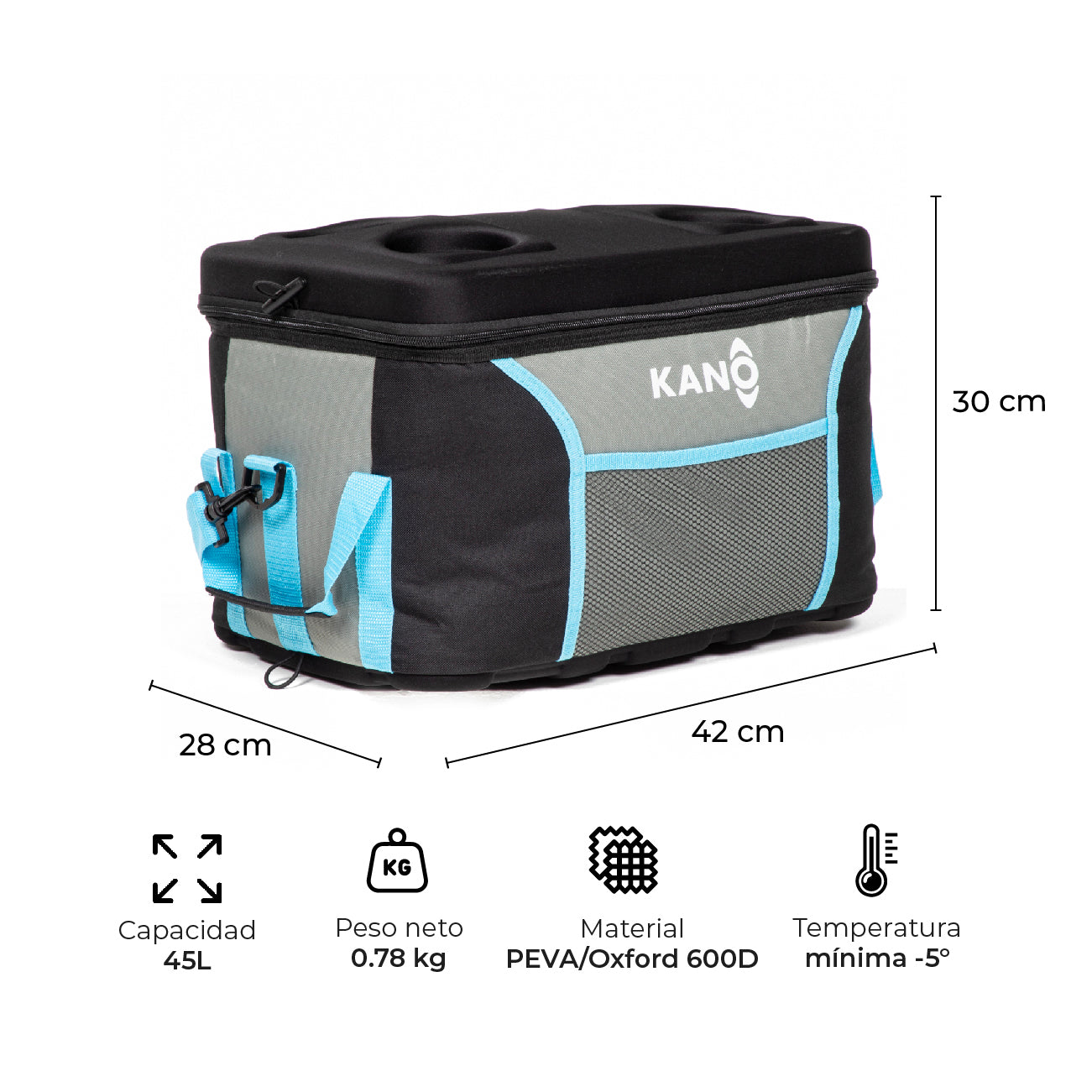 Soft Cooler 45L Tyndall – Kano Outdoors