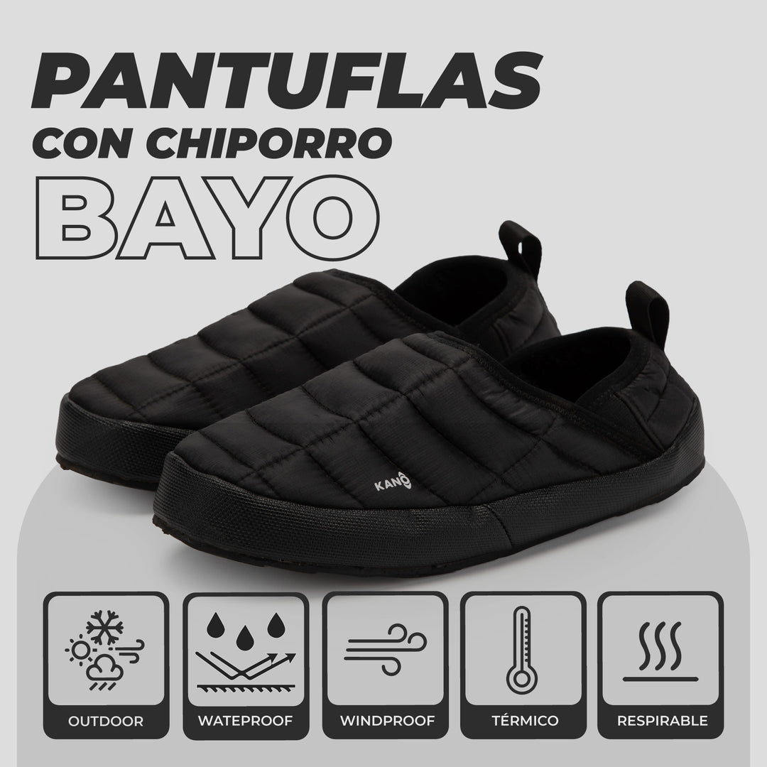 Pantuflas Outdoor con Chiporro BAYO