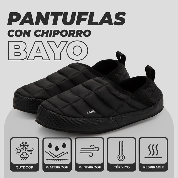 Pantuflas Outdoor con Chiporro BAYO