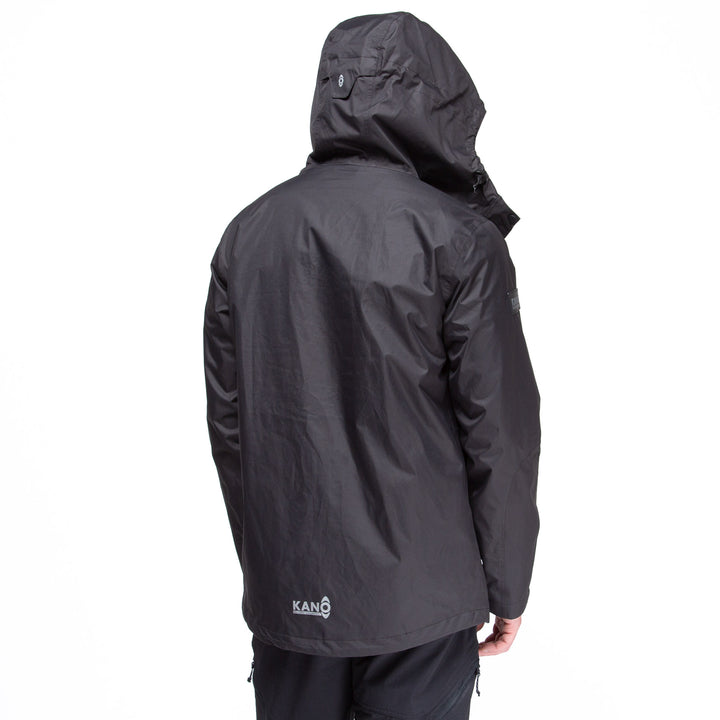 Combo Impermeable Lenga + Polar Canelo Hombre