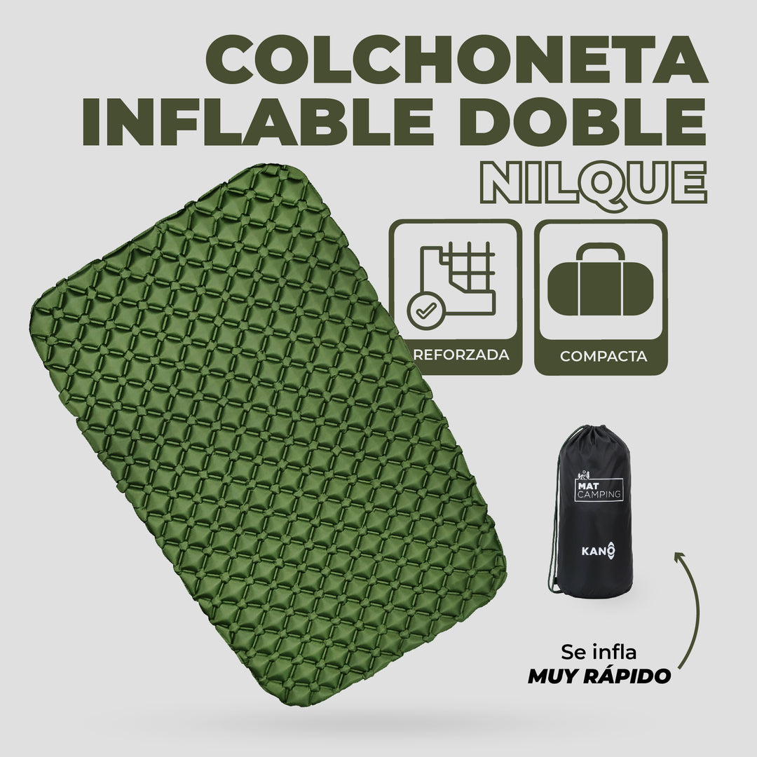 Colchoneta Inflable Doble Nilque