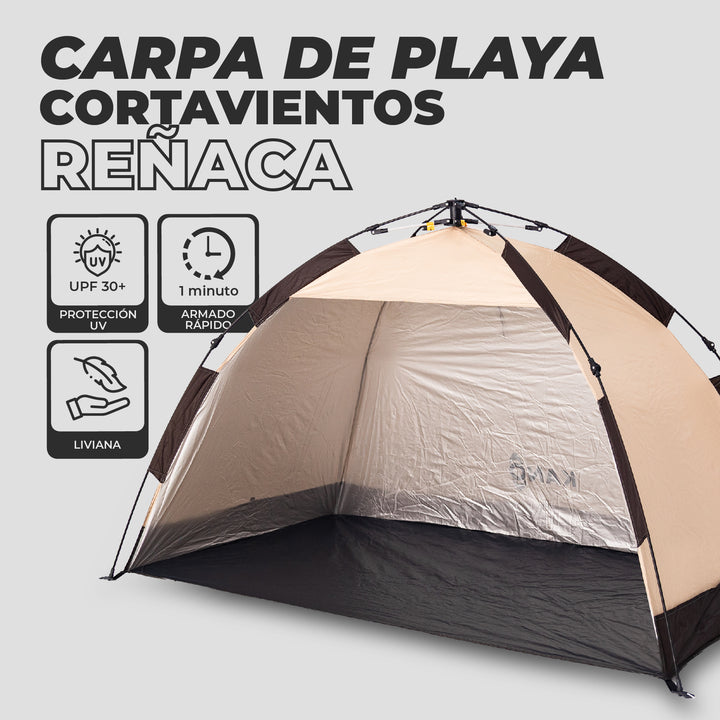 Carpa Automática para Playa Reñaca UV30+