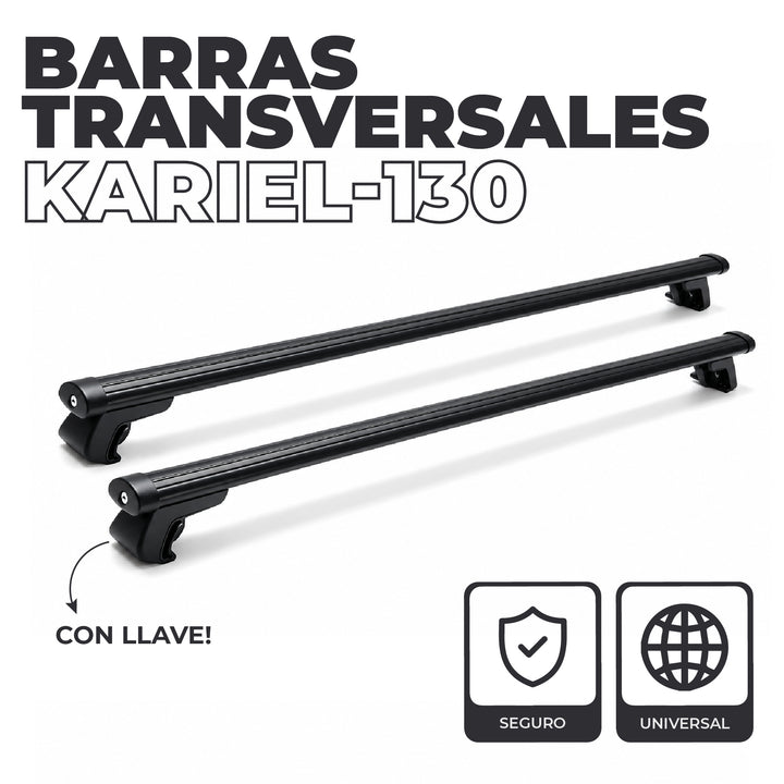 Barras Portaequipaje Techo KARIEL-130