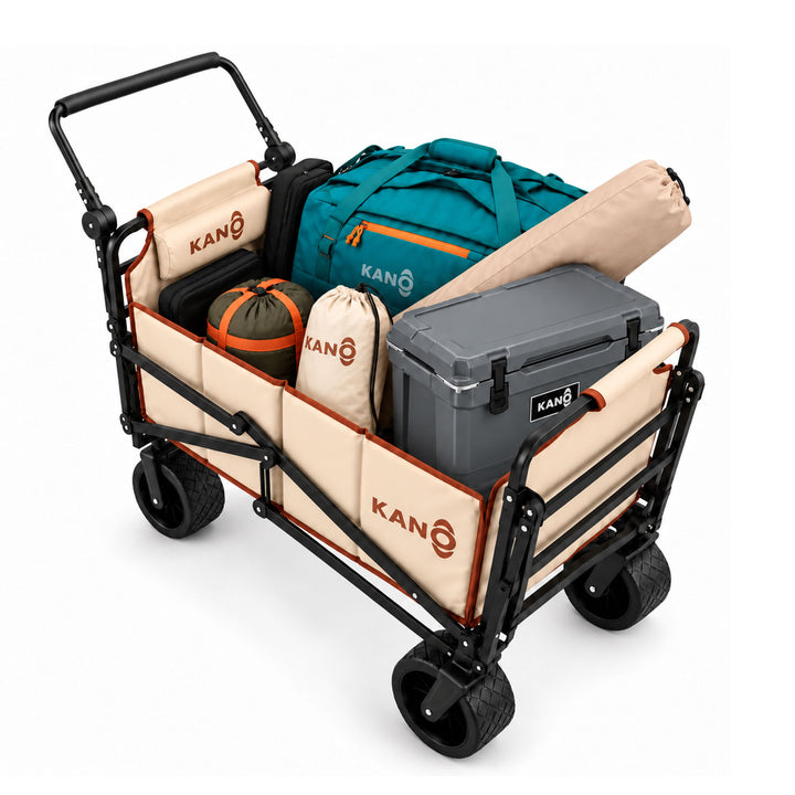 Carrito de Playa Convertible en Reposera SHERPA REST 2 en 1