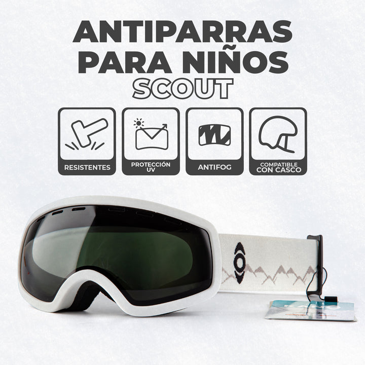 Antiparras de nieve para niños SCOUT
