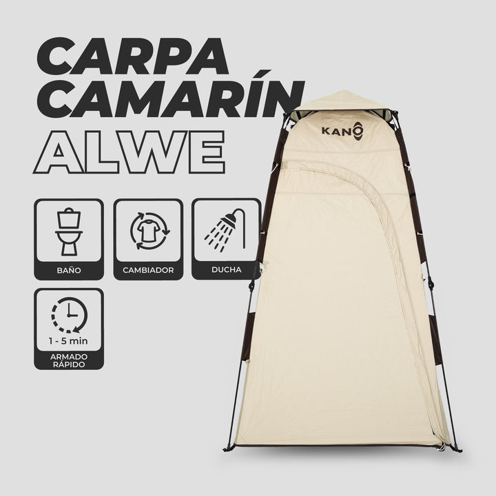 Carpa Camarín 3 en 1 Alwe