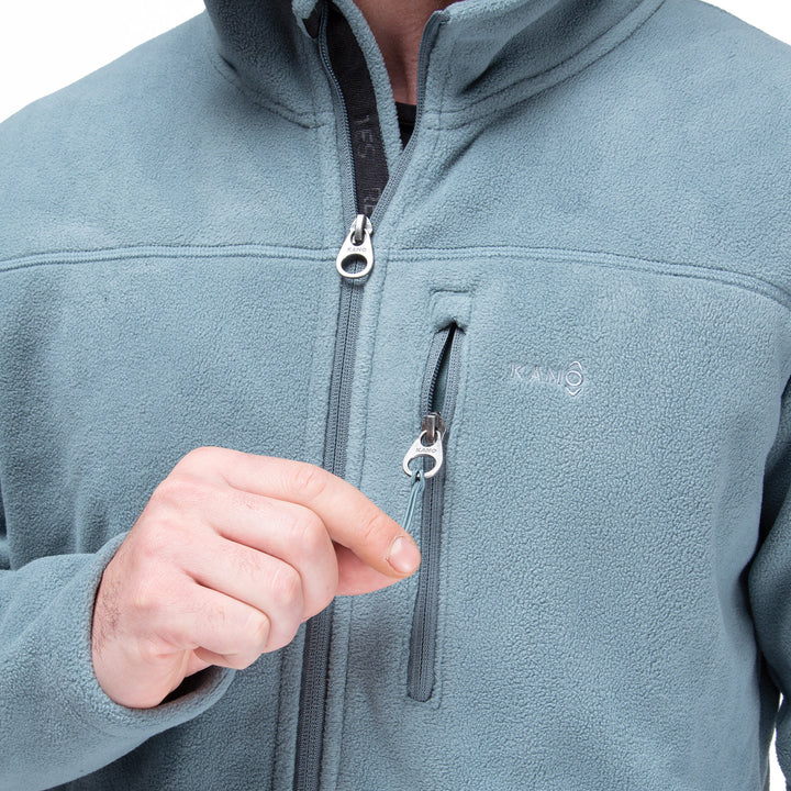 Combo Impermeable Lenga + Polar Canelo Hombre