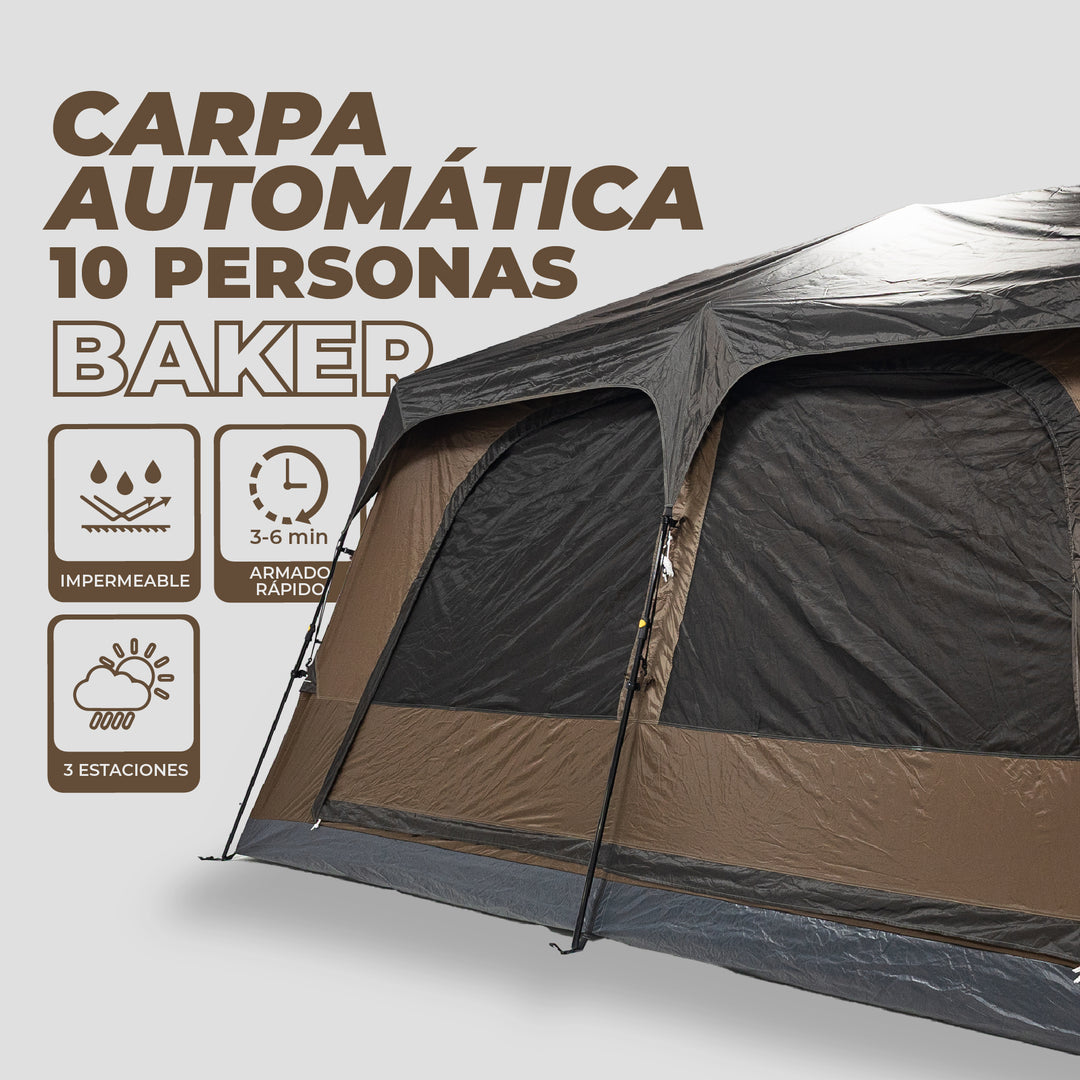Carpa Automática Baker 10 Personas