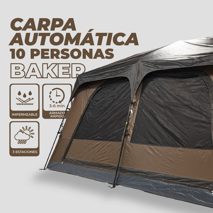 Carpa Automática Baker 10 Personas