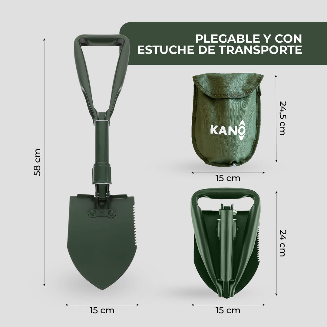 Pala Plegable 3 en 1 Mostny