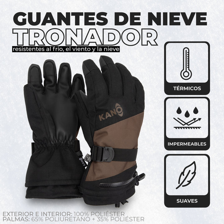 Guantes de Nieve Tronador PRO