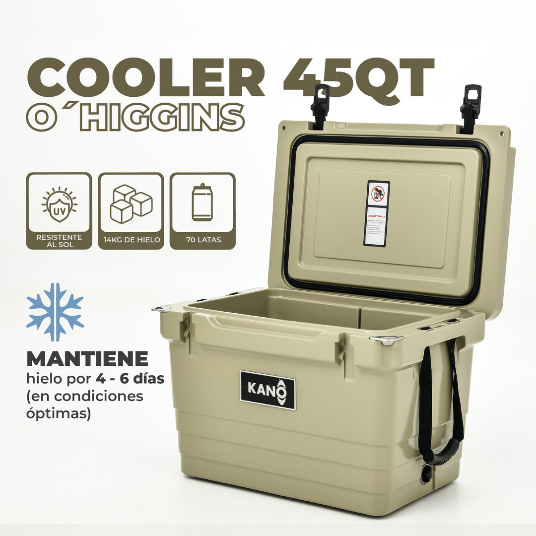 Cooler Rígido O´Higgins 45QT