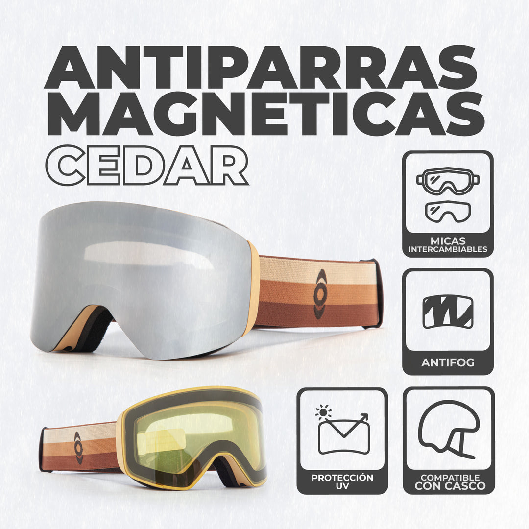 Antiparras de Nieve Magnéticas CEDAR