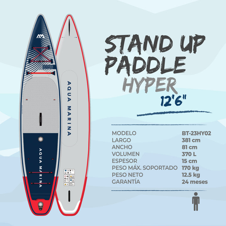 Stand Up Paddle SUP Hyper 12&
