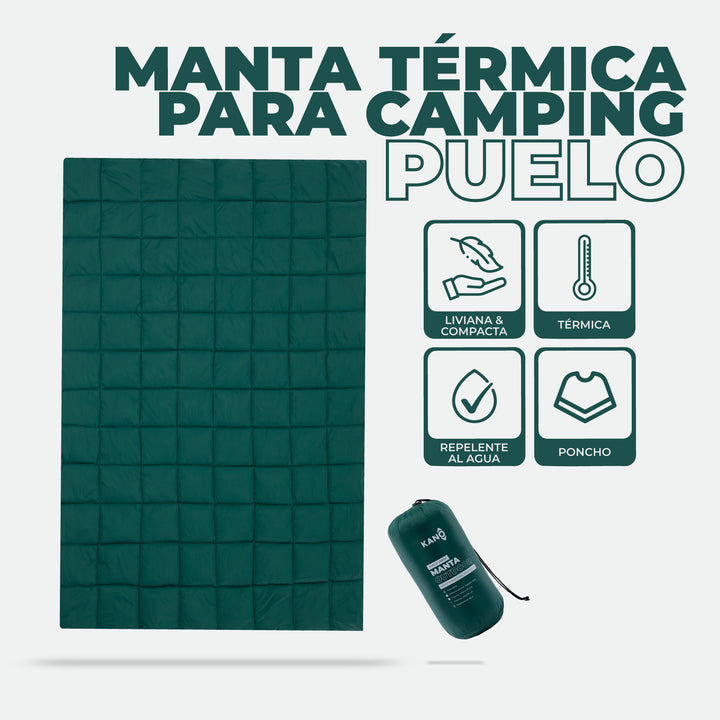 Manta Térmica Outdoor Puelo Verde