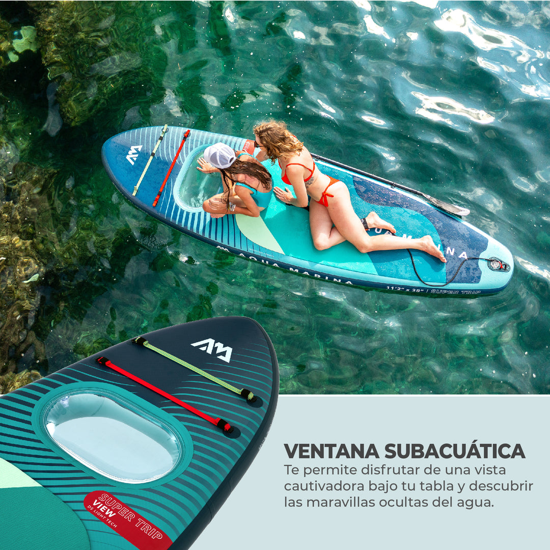 Stand Up Paddle SUP con Ventana SUPER TRIP VIEW