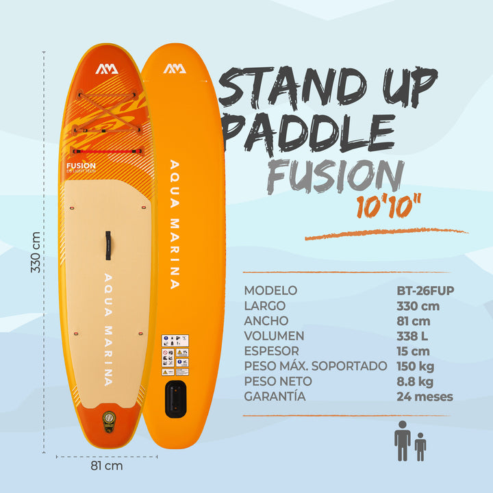 Stand Up Paddle SUP NEW Fusion 10’10”