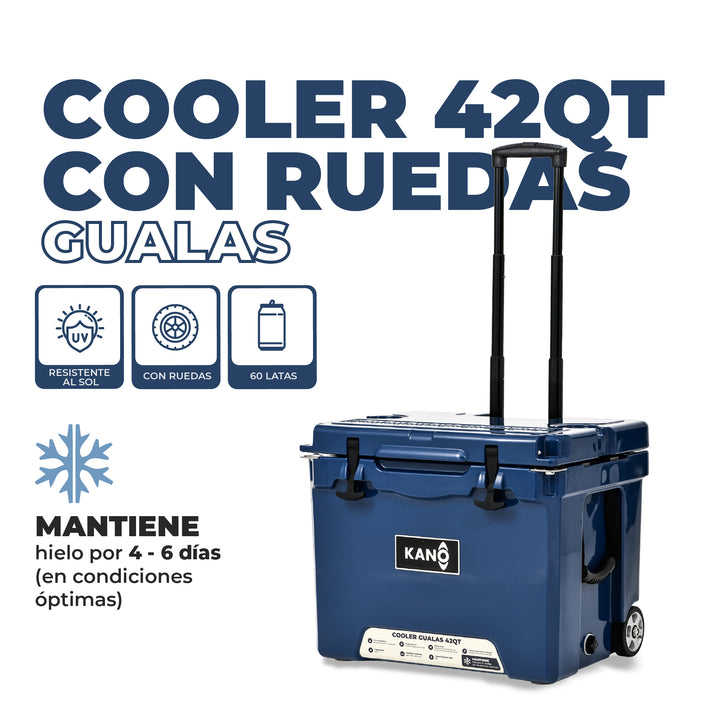 Cooler con Ruedas GUALAS 42QT